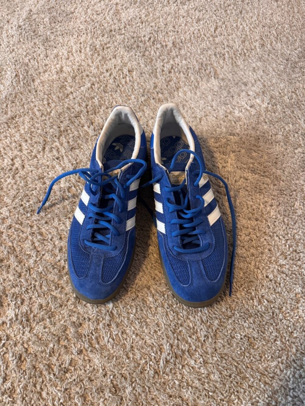 Adidas Handball Spezial Royal Blue White Men's US 9.5